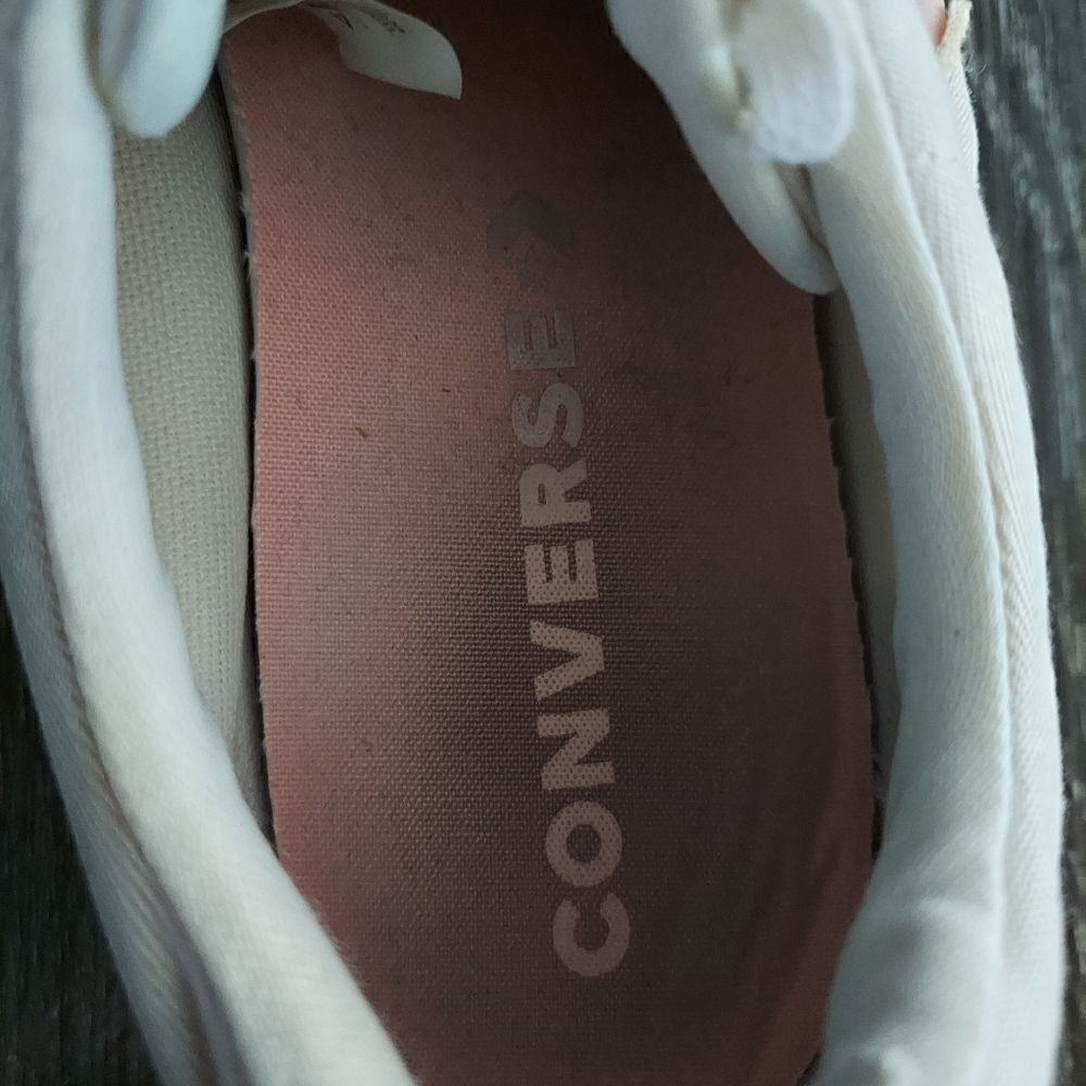 Converse One Star Platform OX Women's Shoes Egret-Storm Pink-Black Size 9 - Picture 12 of 13